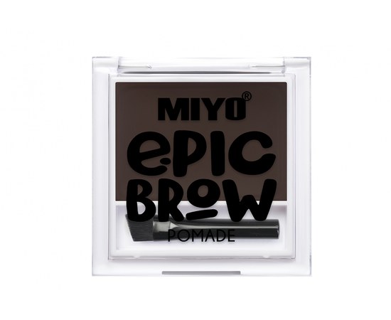 Изображение  Brow styling pomade - Miyo Epic Brow Pomade 2, 4.5 g, Volume (ml, g): 45050, Options: 2