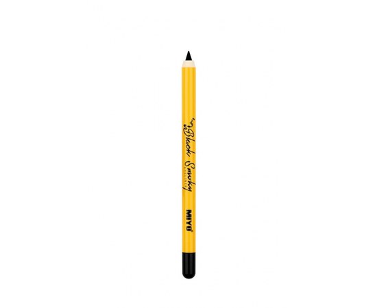 Изображение  Подводка карандаш для глаз Miyo Eyeliner Smoky черная, 3.6 г, Объем (мл, г): 3.6, Цвет №: Smoky
