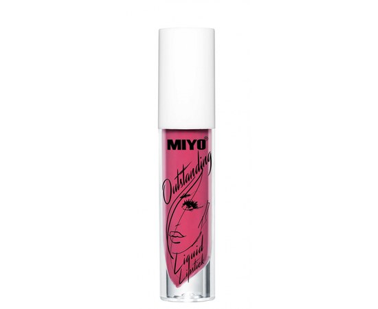 Изображение  Miyo Outstanding Liquid Lipstick 2 Hidden Treasures matte liquid lipstick, 4 ml, Volume (ml, g): 4, Color No.: 2