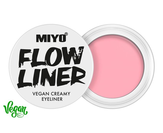Изображение  Подводка крем для глаз Miyo Flow Liner Vegan Creamy Eyeliner 4, 5 г, Объем (мл, г): 5, Цвет №: 4