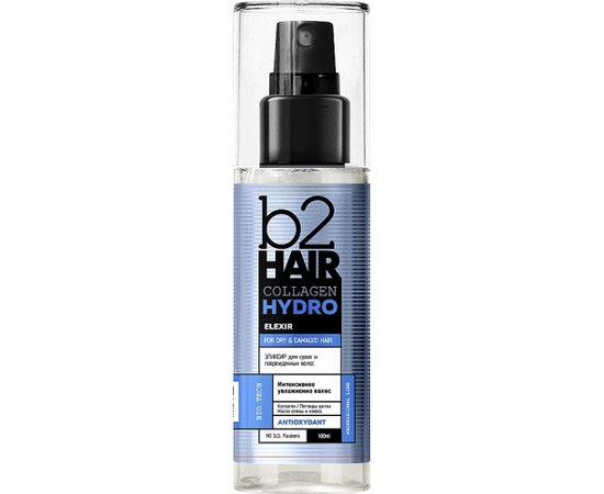 Зображення  Зволожувальний концентрат для сухого та пошкодженого волосся b2Hair Collagen Hydro Spray-Concentrate, 100 мл
