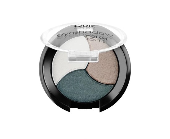Изображение  Eyeshadows Quiz Cosmetics Color Focus Eyeshadow Pearl 3-color 300, 4 g, Volume (ml, g): 4, Color No.: 300