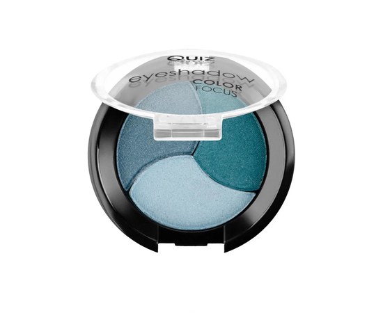 Изображение  Eyeshadows Quiz Cosmetics Color Focus Eyeshadow Pearl 3-color 301, 4 g, Volume (ml, g): 4, Color No.: 301