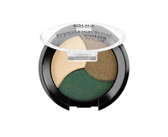 Изображение  Eyeshadows Quiz Cosmetics Color Focus Eyeshadow Pearl 3-color 307, 4 g, Volume (ml, g): 4, Color No.: 307