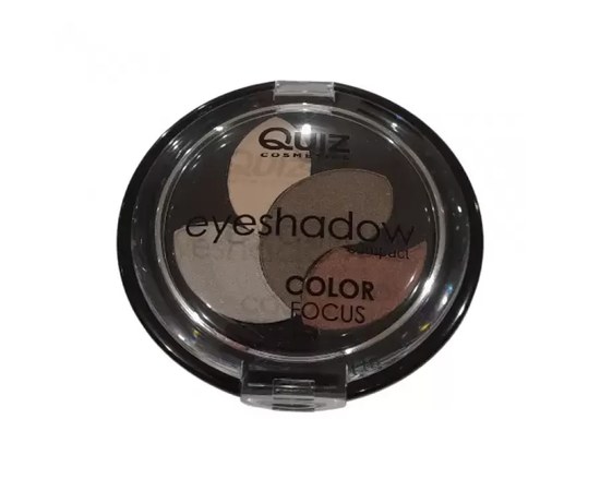 Изображение  Тени для век Quiz Cosmetics Color Focus Eyeshadow 4-цветные 422, 4 г, Объем (мл, г): 4, Цвет №: 422