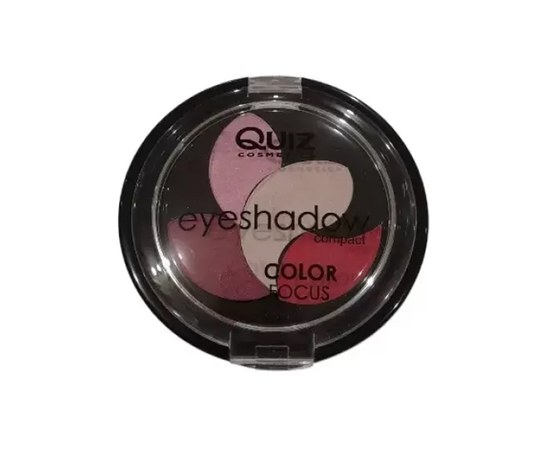 Зображення  Тіні для повік Quiz Cosmetics Color Focus Eyeshadow 4-колірні 430, 4 г, Об'єм (мл, г): 4, Цвет №: 430