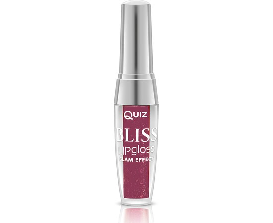 Изображение  Lip gloss Quiz Cosmetics Bliss Lip Gloss Glam Effect Bliss 11 Candy Rose, 3 ml, Volume (ml, g): 3, Color No.: 11