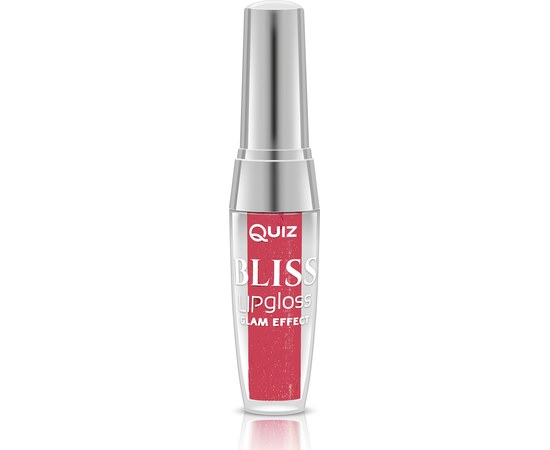 Изображение  Lip gloss Quiz Cosmetics Bliss Lip Gloss Glam Effect Bliss 14 Blink Watermellon, 3 ml, Volume (ml, g): 3, Color No.: 14