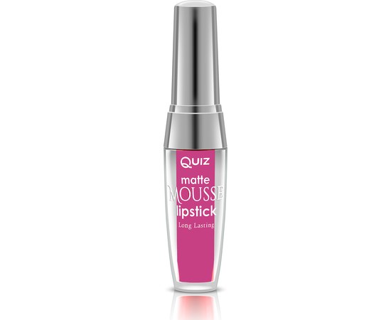 Зображення  Рідка матова помада для губ Quiz Cosmetics Matte Musse Liquid Lipstick 82 Rosy Truffle, 2.5 мл, Об'єм (мл, г): 2.5, Цвет №: 82