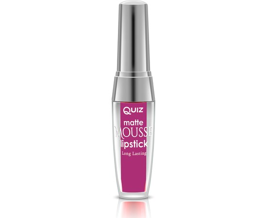 Изображение  Жидкая матовая помада для губ Quiz Cosmetics Matte Musse Liquid Lipstick 83 Ice Rose, 2.5 мл, Объем (мл, г): 2.5, Цвет №: 83
