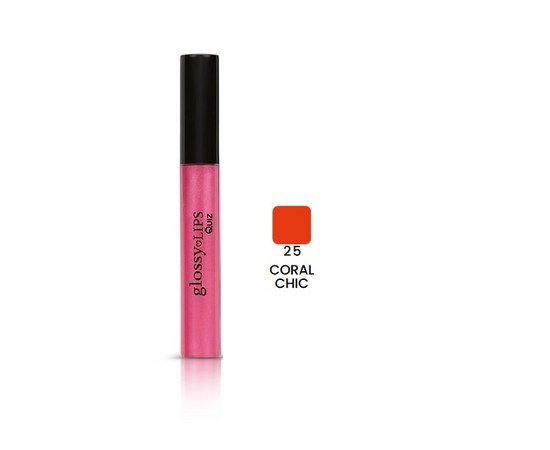Изображение  Regenerating lip gloss Quiz Cosmetics Glossy Love Lips Lipgloss 25.9 ml