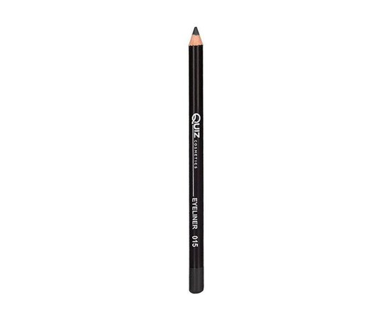 Зображення  Олівець для очей Quiz Cosmetics Eye Pencil 015 графіт, 4 г, Об'єм (мл, г): 4, Цвет №: 015