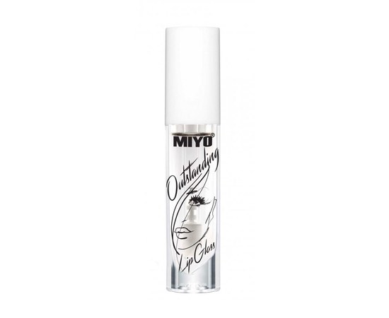 Зображення  Блиск для губ Miyo Outstanding Lip Gloss 19 Clear Situation, 4 мл, Об'єм (мл, г): 4, Цвет №: 19