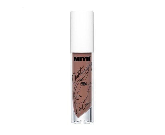 Изображение  Блеск для губ Miyo Outstanding Lip Gloss 32 Pecan, 4 мл, Объем (мл, г): 4, Цвет №: 32