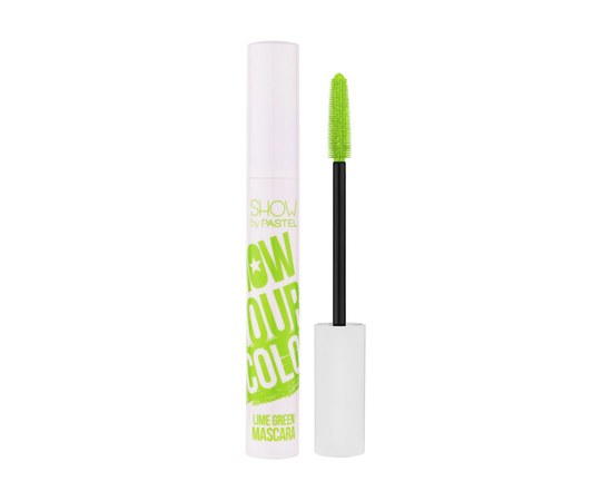Изображение  Туш для ресниц цветная Pastel Show Your Color Mascara 12 Lime Green, 10 мл, Объем (мл, г): 10, Цвет №: 12