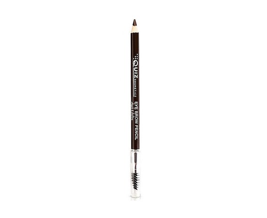 Зображення  Олівець для брів Quiz Cosmetics Eye Brow Pencil 01 темно коричневий, 0.7 г, Об'єм (мл, г): 0.7, Цвет №: 01
