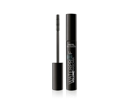 Изображение  Водостойкая тушь для ресниц Pastel Profashion Waterproof Volume Mascara Black, 12 мл