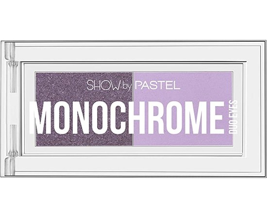 Изображение  Eyeshadows Pastel Show By Pastel Monochrome Duo 24 Let's, 2.6 g, Volume (ml, g): 2.6, Color No.: 24