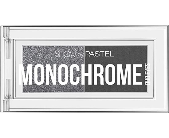 Зображення  Тіні для повік Pastel Show By Pastel Monochrome Duo 32 Black, 2.6 г, Об'єм (мл, г): 2.6, Цвет №: 32