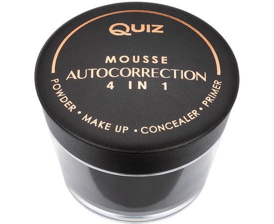Зображення  Мус-автокорректор для обличчя 4в1 Quiz Cosmetics Mousse Autocorrection, 30 мл