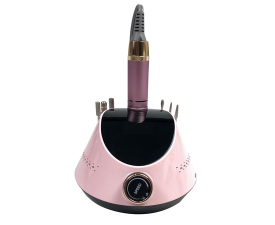 Изображение 2 Фрезер для маникюра и педикюра Nail Drill ZS-232 65 Вт 45000 об, розовый