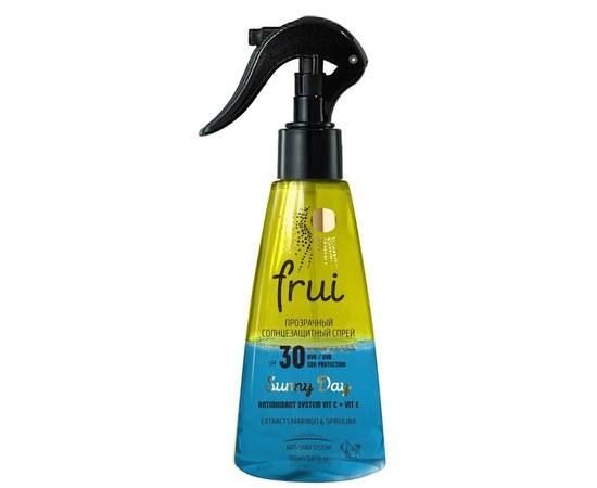 Изображение  Sunscreen spray transparent Frui Sunny Day SPF 30, 150 ml