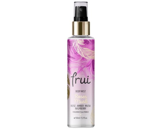Изображение  Mist for hair and body Frui Roses Musk Body Mist, 150 ml