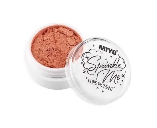 Зображення  Багатофункціональний пігмент для повік Miyo Sprinkle Me Pure Pigment 03 Nude Sugar, 1 г, Об'єм (мл, г): 1, Варіант: 03