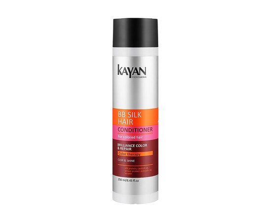 Зображення  Кондиціонер для пофарбованого волосся Kayan Professional BB Silk Hair, 250 мл