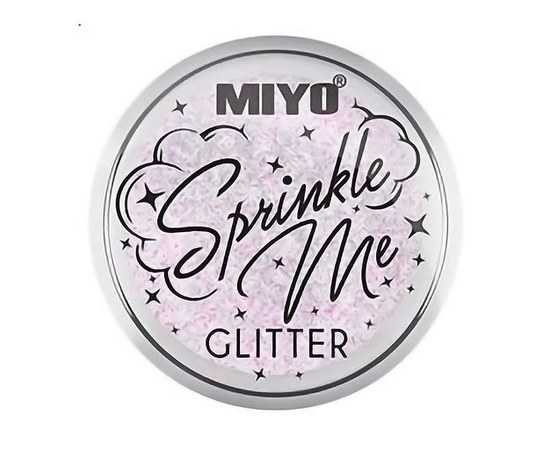 Изображение  Многофункциональный пигмент для век с блестками Miyo Sprinkle Me Pure Pigment 17 Cardinal Bird, 1 г, Объем (мл, г): 1, Цвет №: 17