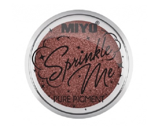 Зображення  Багатофункціональний пігмент для повік Miyo Sprinkle Me Pure Pigment 04 Nose Candy, 1 г, Об'єм (мл, г): 1, Цвет №: 04