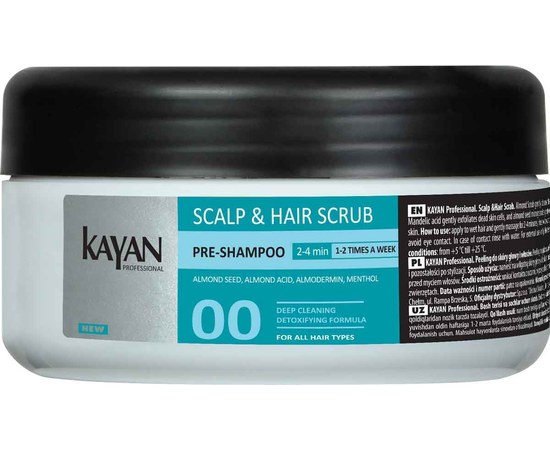 Изображение  Скраб для кожи головы и волос Kayan Professional Scalp & Hair Scrub, 300 мл