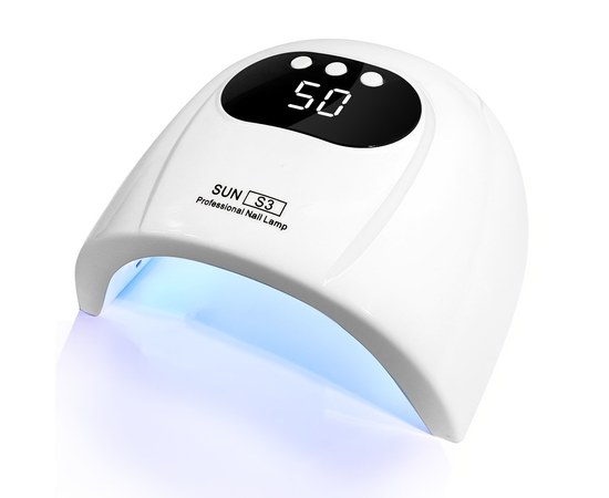 Зображення  Лампа для манікюру LED/UV Sun S3 USB 88 Вт, біла