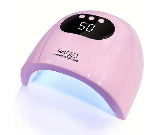 Зображення  Лампа для манікюру LED/UV Sun S3 USB 88 Вт, рожева