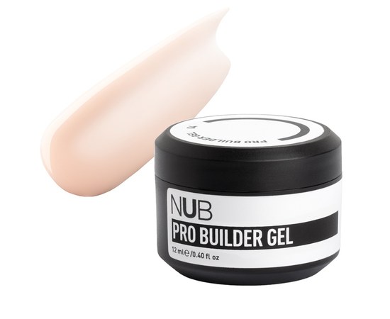 Изображение  Modeling gel NUB Pro Builder Gel No. 04 light beige, 12 ml