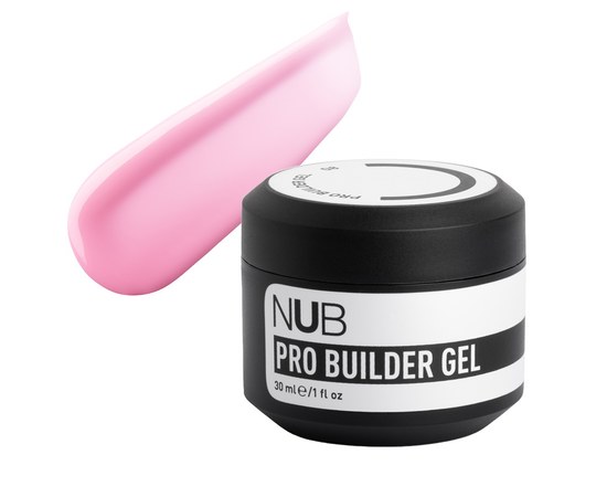 Изображение  Modeling gel NUB Pro Builder Gel No. 08 deep pink, 30 ml