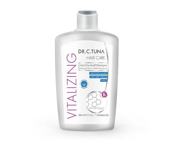 Изображение  Шампунь против перхоти Farmasi Vitalizing Dr. C. Tuna, 500 мл