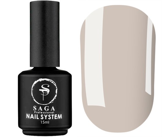 Изображение  Camouflage base for gel polish Saga Base French No. 06, 15 ml, Volume (ml, g): 15, Color No.: 6