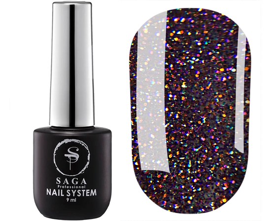 Изображение  Saga NY Disco Gel Polish No. 07 reflective, 9 ml, Volume (ml, g): 9, Color: 7