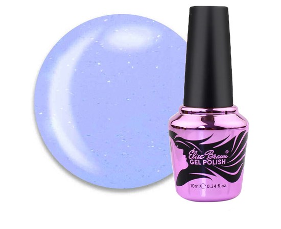 Изображение  Camouflage base for gel polish Elise Braun Cover Base No. 62 lilac with shimmer, 10 ml, Volume (ml, g): 10, Color No.: 62