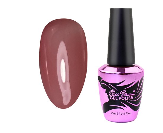 Изображение  Camouflage base for gel polish Elise Braun Cover Base No. 96, 10 мл, Volume (ml, g): 15, Color: 96