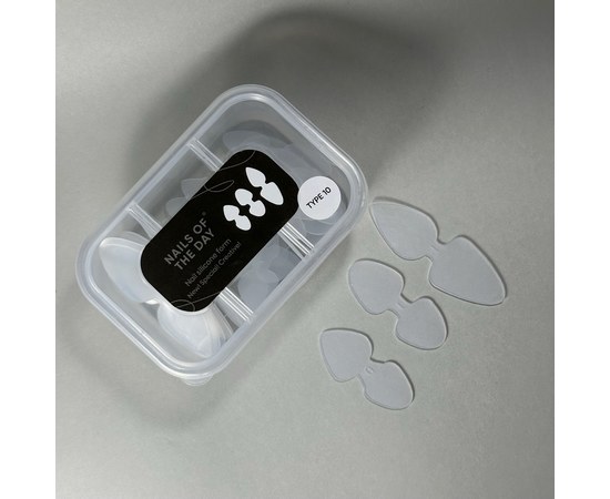 Изображение 2 Silicone molds for upper forms Nails of the Day Nail Silicone Double mold 2 in 1 Type 10, 36 pcs