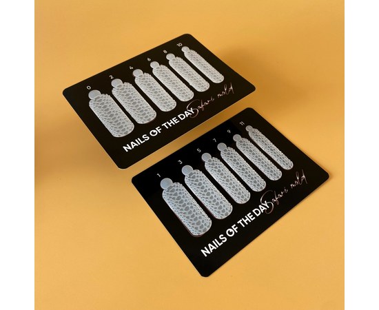 Зображення 2 Силіконові молди для верхніх форм Nails of the Day Wild Safari Сrocodile Type 20,12 шт