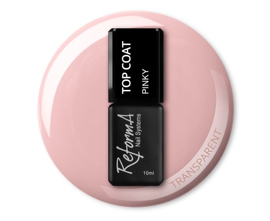 Изображение  Top without sticky layer ReformA Top Pinky, 10 ml, Volume (ml, g): 10, Color No.: Pinky