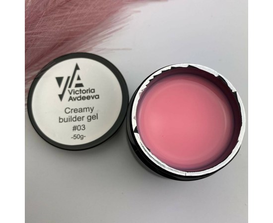 Изображение  Modeling cream-gel Victoria Avdeeva Creamy Builder Gel No. 04, 50 ml, Volume (ml, g): 50, Color No.: 4, Color: Peach