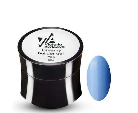 Изображение  Modeling cream-gel Victoria Avdeeva Creamy Builder Gel No. 29, 50 ml, Volume (ml, g): 50, Color No.: 29, Color: Violet