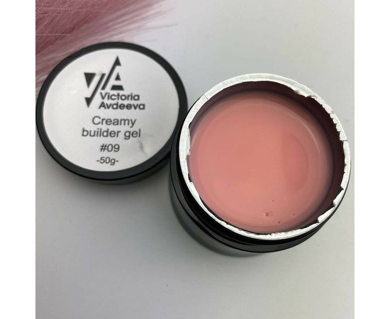 Изображение  Modeling cream-gel Victoria Avdeeva Creamy Builder Gel No. 01, 50 ml, Volume (ml, g): 50, Color No.: 1, Color: Transparent