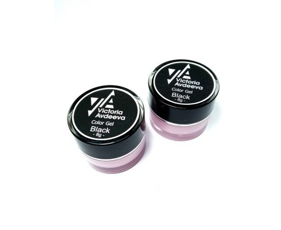 Изображение  Гель-краска Victoria Avdeeva Painting Gel Black черная, 8 г, Объем (мл, г): 8, Цвет №: Black