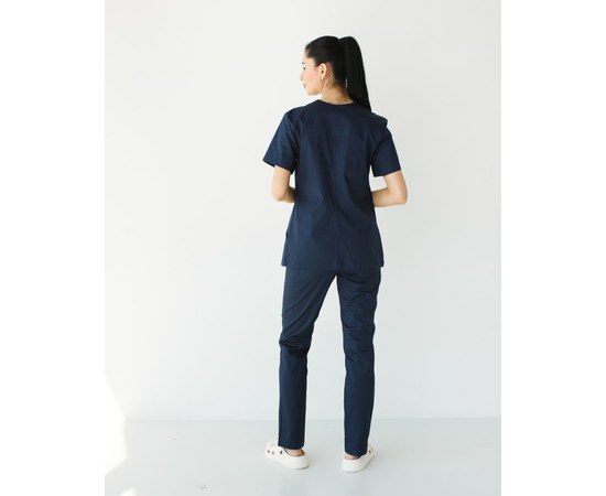Изображение 2 Medical women's suit Topaz dark blue s. 42, "WHITE COAT" 488-406-705, Size: 42, Color: navy blue