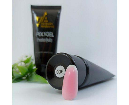 Изображение  Polygel for nails Victoria Avdeeva Pink, 60 ml, Volume (ml, g): 60, Color No.: Pink